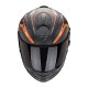 Scorpion Exo-491 Kripta Helm mattschwarz orange weiß