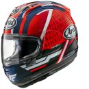 Arai RX-7V Evo Maverick 2023 Replica Helm neonrot blau