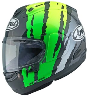 Arai RX-7V Evo Blade Integralhelm neongelb neongrün grau