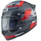 Arai Quantic Abstract Integralhelm rot grau schwarz