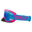 Oakley O-Frame® 2.0 Pro MX Heritage Crackle Crossbrille pink blau verspiegelt