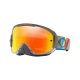 Oakley O-Frame® 2.0 Pro MX TLD Stripes grau Crossbrille Fire Iridium verspiegelt