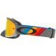 Oakley O-Frame® 2.0 Pro MX TLD Stripes grau Crossbrille Fire Iridium verspiegelt