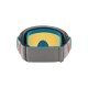 Oakley O-Frame® 2.0 Pro MX TLD Stripes grau Crossbrille Fire Iridium verspiegelt