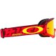 Oakley O-Frame® MX TLD Painted Red Crossbrille Fire Iridium verspiegelt