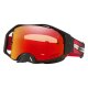 Oakley Airbrake® MX Schwarz Tread Crossbrille Prizm rot verspiegelt