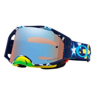 Oakley Airbrake® MX TLD Blau Banner Crossbrille Prizm blau verspiegelt