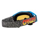 Oakley Airbrake® MX Heritage blau Crackle Crossbrille rot verspiegelt