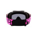 Oakley Airbrake® MX Heritage schwarz pink Splatter Crossbrille grau stark getönt