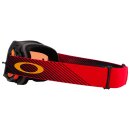 Oakley Airbrake® MX Heritage schwarz Flow Crossbrille Prizm rot verspiegelt