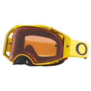 Oakley Airbrake® MX Moto Crossbrille gelb Prizm Bronze verspiegelt