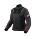 Revit Tornado 4 H2O Damen Motorrad-Jacke schwarz grau