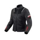 Revit Tornado 4 H2O Damen Motorrad-Jacke schwarz grau