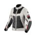 Revit Tornado 4 H2O Damen Motorrad-Jacke silber schwarz