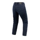 Revit Violet Damen Boyfriend Fit Motorrad-Jeans dunkelblau schwarz