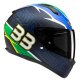 HJC C10 BB33 MC21SF Helm Brad Binder blau grün rot