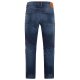 Rokker Rokkertech Straight Motorrad-Jeans dunkelblau