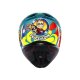 AGV K1 S Rossi Mugello 1999 Helm blau neonrot neongelb
