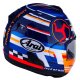 Arai RX-7V Evo TT IoM 2024 Helm Limited blau orange weiß