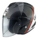 Arai SZ-R Evo Temu Motorrad Jethelm weiß schwarz