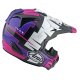 Arai MX-V Evo Battle Crosshelm Purple violett pink