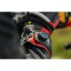 Knox Handroid MK5 Motorrad-Handschuh Leder schwarz rot
