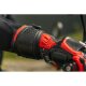 Knox Handroid MK5 Motorrad-Handschuh Leder schwarz rot