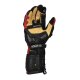 Knox Handroid MK5 Motorrad-Handschuh Leder schwarz rot