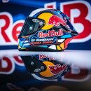 HJC Rpha 1 Red Bull Misano GP Helm MC21 blau rot gelb