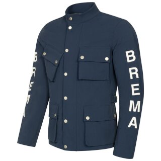 Brema Silver Vase Compact Motorrad-Jacke Urban blau