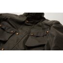 Belstaff Trialmaster Wax-Cotton Motorrad-Jacke grün