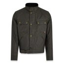 Belstaff Brooklands Wax-Cotton Motorrad-Jacke Olive...