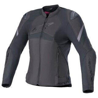 Alpinestars Stella T-GP Plus R V4 Damen Motorrad-Jacke schwarz schwarz