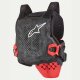 Alpinestars Bionic Tech Youth Kinder Protektor-Jacke schwarz weiß rot
