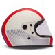 DMD Rivale 06 Razor Integral-Helm weiß silber rot blau