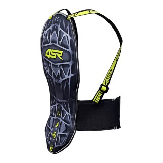 4SR Racing Ultra Light Rückenprotektor Level 2 grau gelb