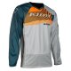 Klim Dakar 2023 Motocross-Hemd Dimension Petrol orange blau