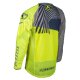 Klim Dakar 2023 Motocross-Hemd Dimension Vivid grau neongelb
