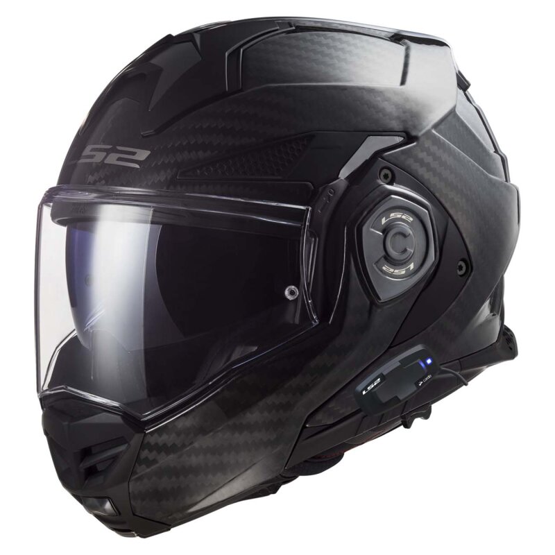 LS2 FF901 Advant X Carbon-Klapphelm Cardo 4X | Spätzünder