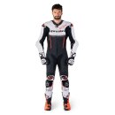 Alpinestars GP-R7 Lederkombi 1Pc weiß schwarz neonrot