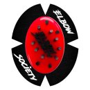 DymoStar Elbow Society Knieschleifer Titan rot