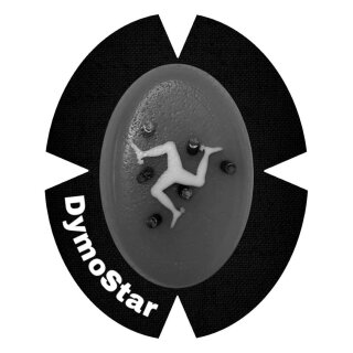 DymoStar Isle of Man Knieschleifer Titan grau