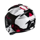 HJC C10 Aspa Integralhelm MC1 rot weiß schwarz