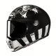HJC V10 Crania Retrohelm MC5 grau schwarz
