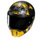 HJC V10 Crania Retrohelm MC3SF matt gelb schwarz