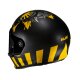 HJC V10 Crania Retrohelm MC3SF matt gelb schwarz
