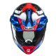 HJC Rpha 60 Dakar Endurohelm MC21 blau rot weiß