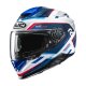 HJC Rpha 71 Ellon Integralhelm MC21 blau rot weiß