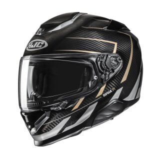 HJC Rpha 71 Carbon Cano Helm MC9 Carbon gold grau