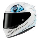 HJC Rpha 12 Light Fury Universal Helm MC2 türkis weiß